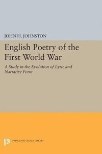 bokomslag English Poetry of the First World War