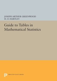 bokomslag Guide to Tables in Mathematical Statistics
