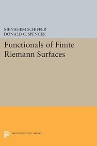 bokomslag Functionals of Finite Riemann Surfaces