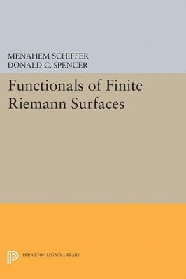 Functionals of Finite Riemann Surfaces 1