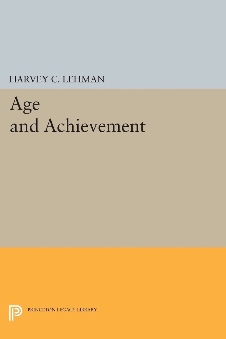 Age and Achievement 1