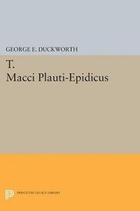 bokomslag T. Macci Plauti-Epidicus