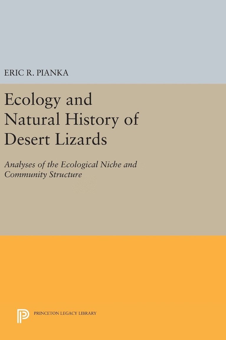 Ecology and Natural History of Desert Lizards 1