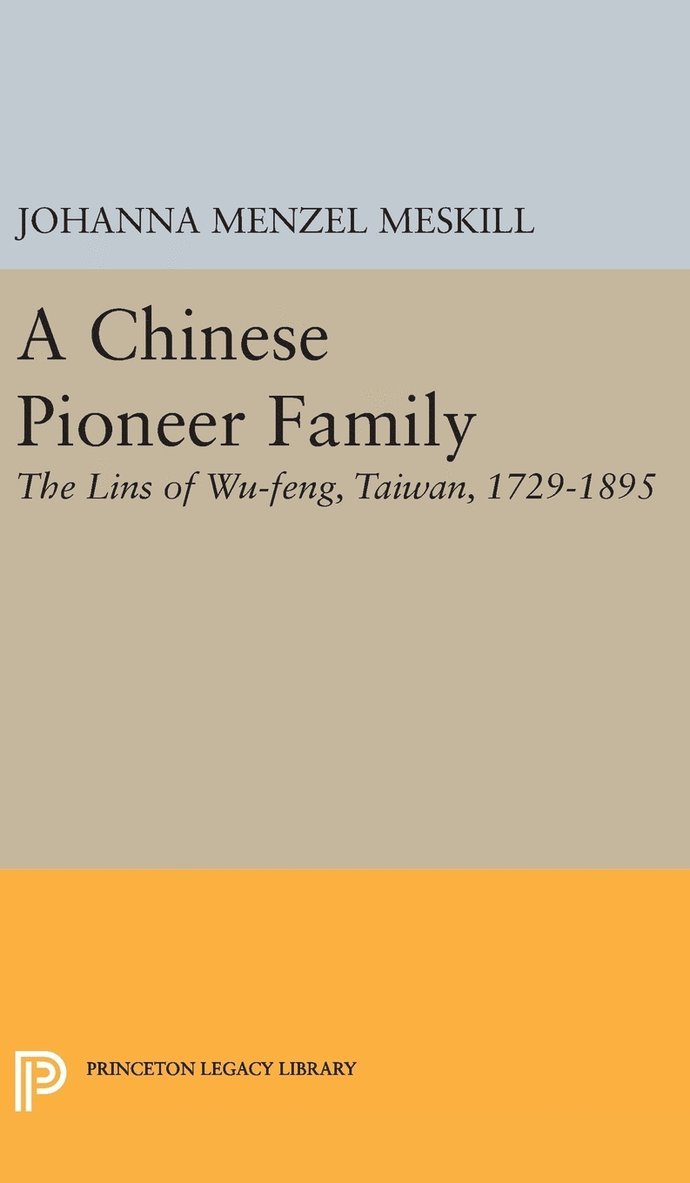 A Chinese Pioneer Family 1