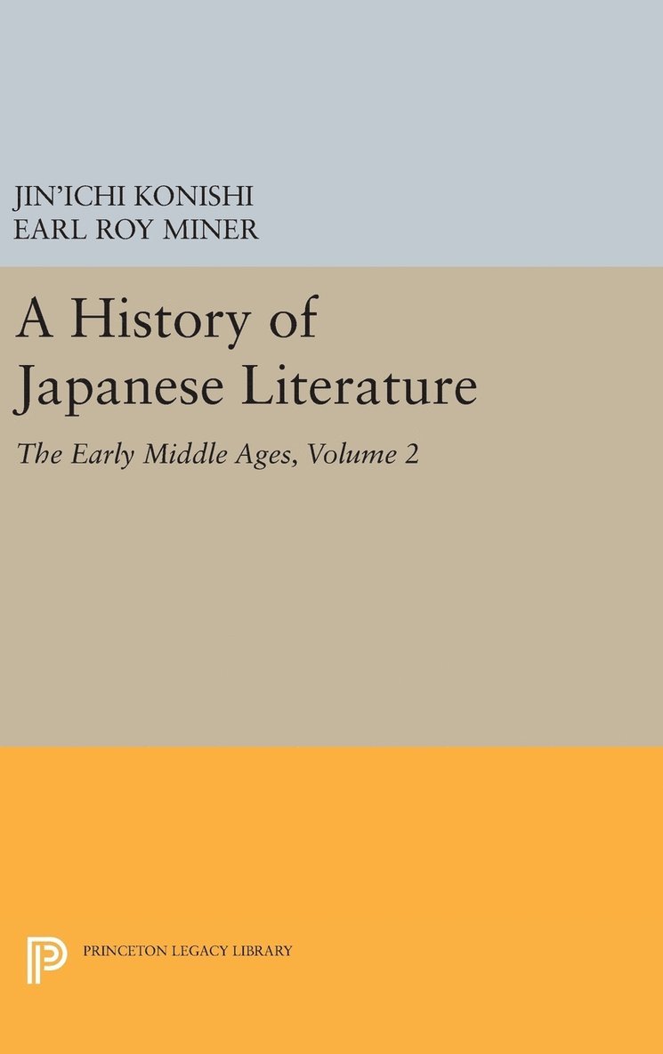 A History of Japanese Literature, Volume 2 1