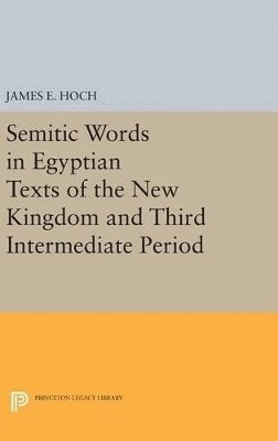Semitic Words in Egyptian Texts of the New Kingdom and Third Intermediate Period 1