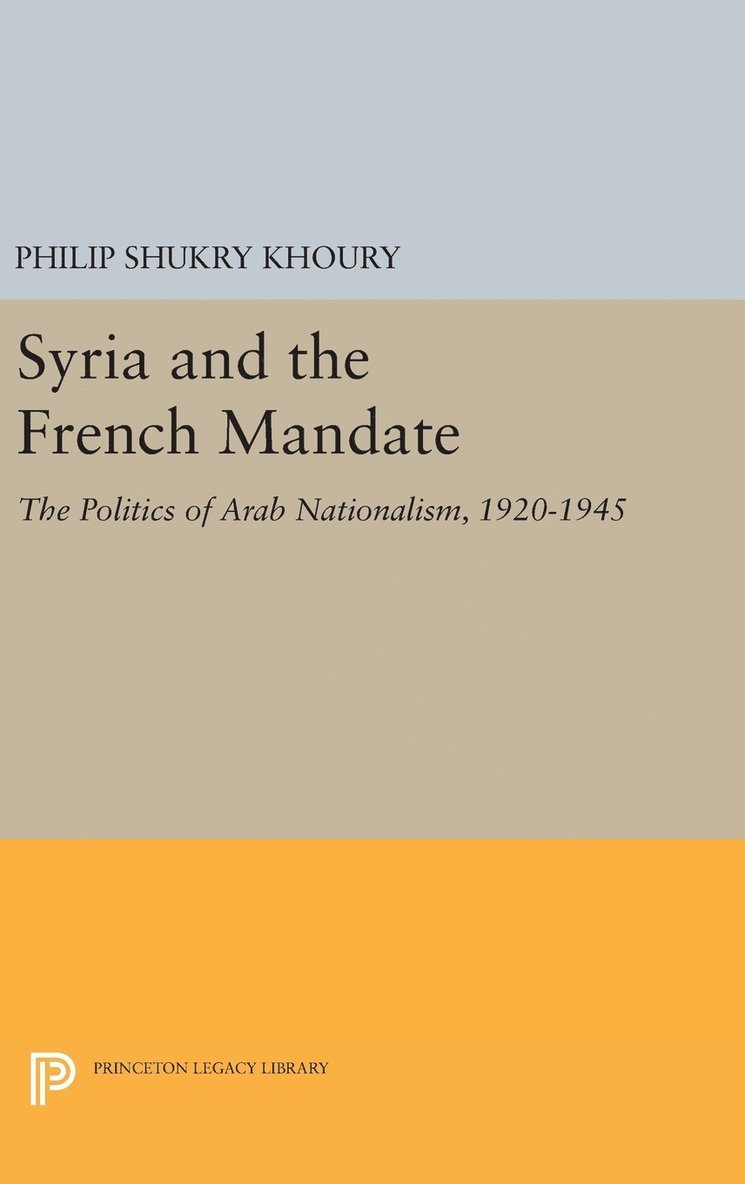 Syria and the French Mandate 1
