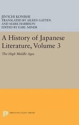 bokomslag History of Japanese Literature, Volume 3