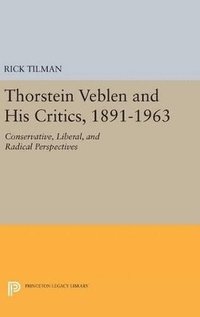 bokomslag Thorstein Veblen and His Critics, 1891-1963