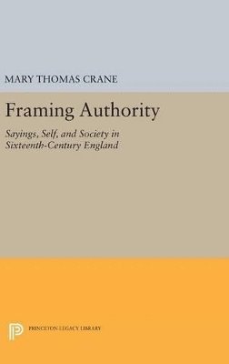 Mary Thomas Crane - Framing Authority, Inbunden