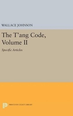 T'ang Code, Volume II, Inbunden