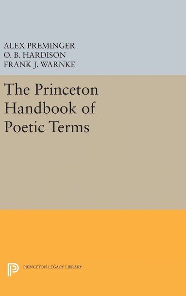 bokomslag The Princeton Handbook of Poetic Terms