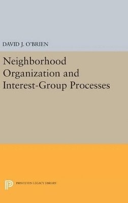 David J. O'Brien - Neighborhood Organization and Interest-Group Processes, Inbunden