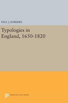 Typologies in England, 1650-1820 1