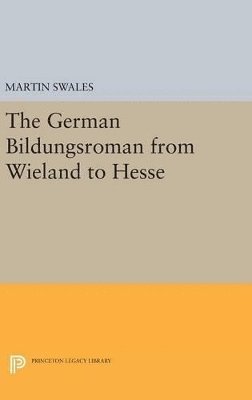 German Bildungsroman from Wieland to Hesse 1