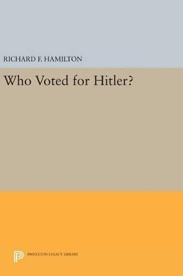 Who Voted for Hitler? 1