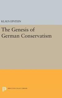 bokomslag The Genesis of German Conservatism