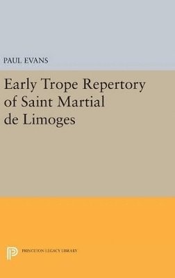 bokomslag Early Trope Repertory of Saint Martial de Limoges