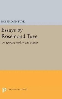 Essays by Rosemond Tuve 1