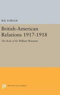 bokomslag British-American Relations 1917-1918