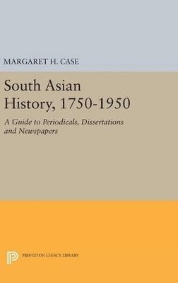 South Asian History, 1750-1950 1