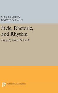 bokomslag Style, Rhetoric, and Rhythm