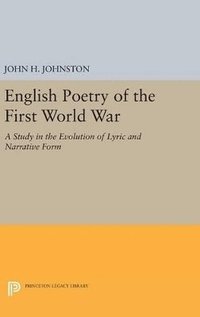 bokomslag English Poetry of the First World War