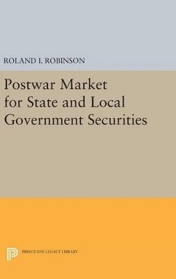 bokomslag Postwar Market for State and Local Government Securities