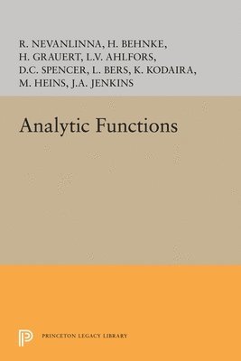 Analytic Functions 1