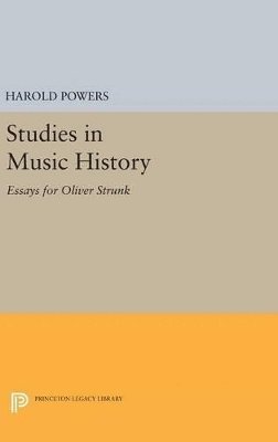 Harold Powers - Studies in Music History, Inbunden