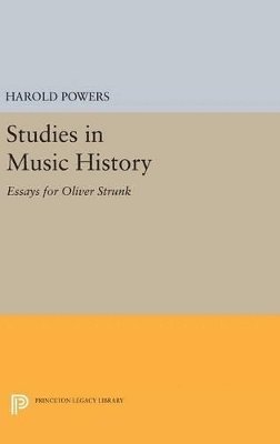 bokomslag Studies in Music History