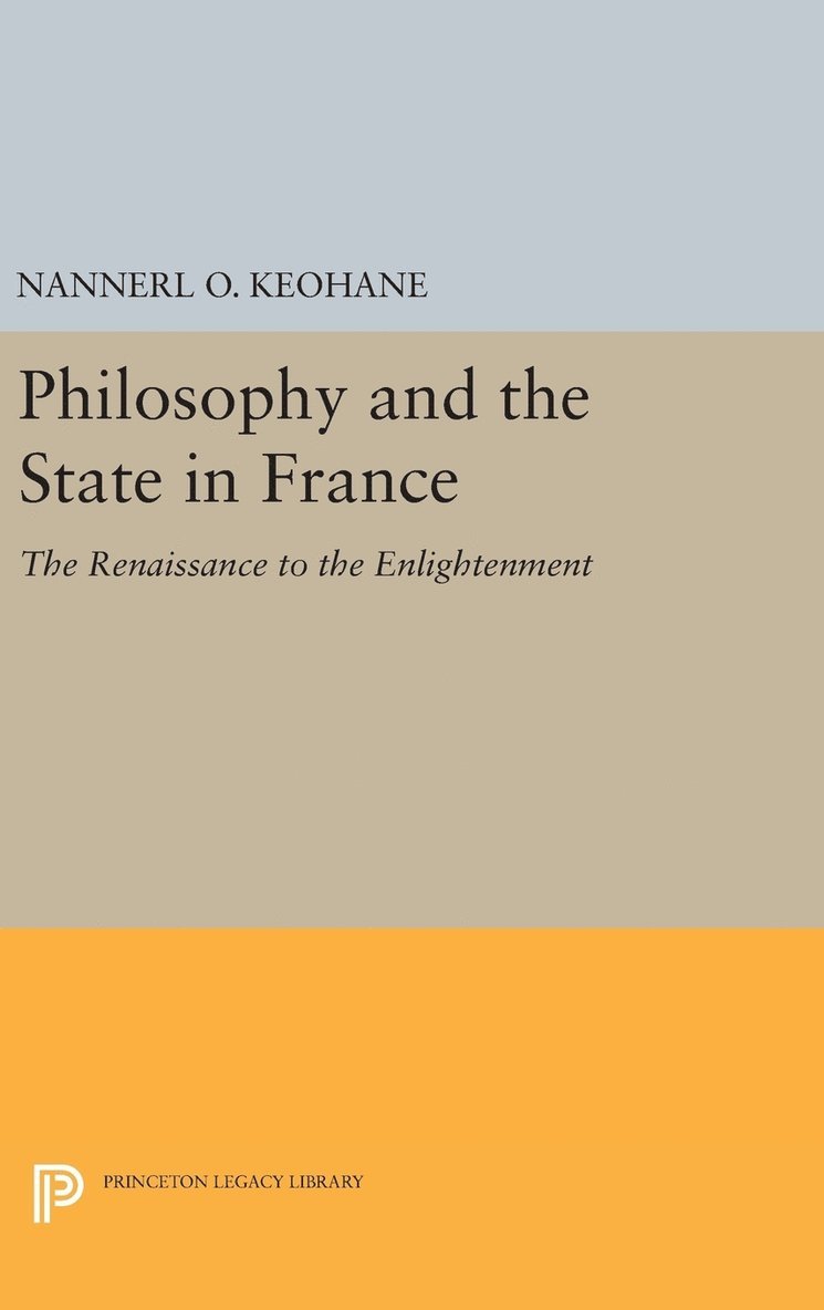 Philosophy and the State in France 1