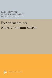 bokomslag Experiments on Mass Communication