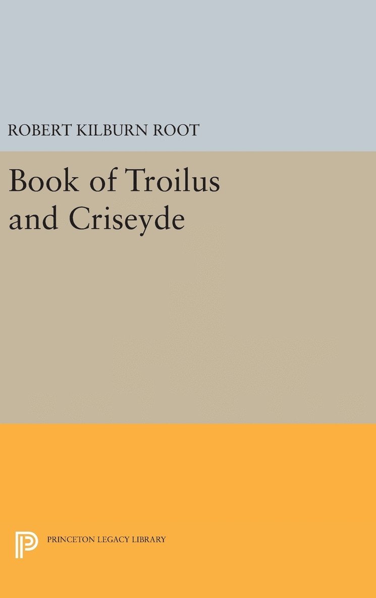 Book of Troilus and Criseyde 1