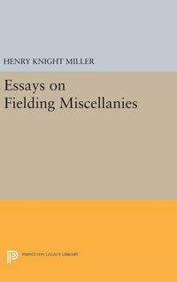 bokomslag Essays on Fielding Miscellanies
