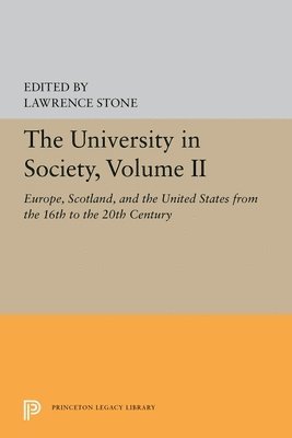 The University in Society, Volume II 1