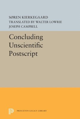 Søren Kierkegaard - Concluding Unscientific Postscript, Inbunden