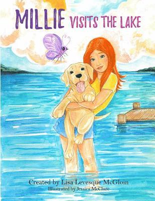 Millie visits the lake 1