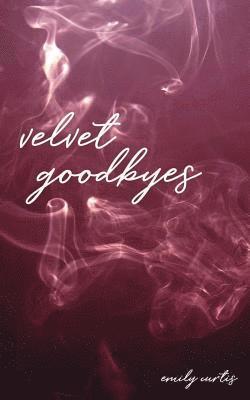 bokomslag velvet goodbyes