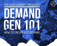 bokomslag Demand Generation Marketing 101