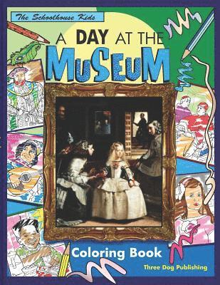 A Day At The Museum Coloring Book 1