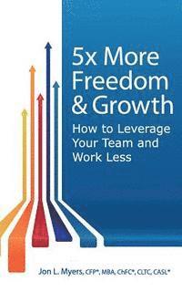 bokomslag 5X More Freedom and Growth: How to Leverage Your Team and Work Less