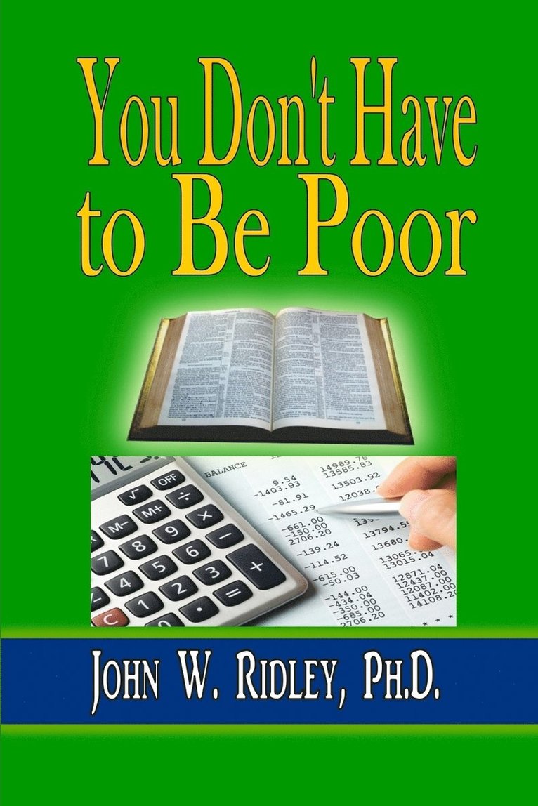 You Don't Have to Be Poor 1