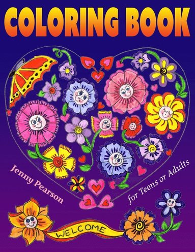 Jenny Pearson - Coloring Book for Teens or Adults, Häftad