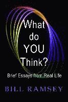 bokomslag What do YOU Think?: Brief Essays from Real Life