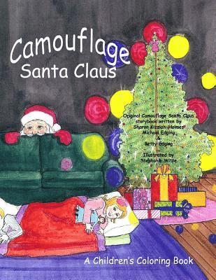 Camouflage Santa Claus Coloring Book 1