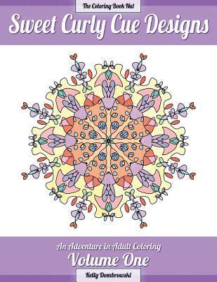 bokomslag Sweet Curly Cue Designs: An Adventure in Adult Coloring
