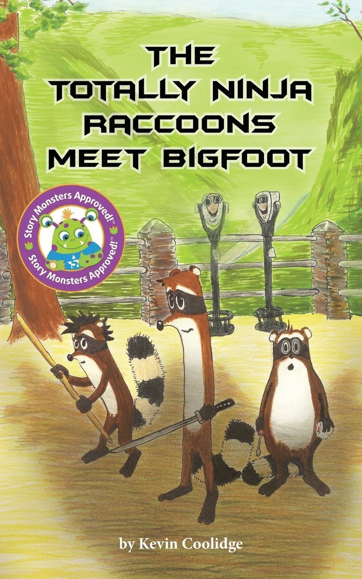 The Totally Ninja Raccoons Meet Bigfoot 1