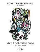 Adult Coloring Book by Ali Sabet, Love Transcending 1