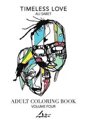 bokomslag Adult Coloring Book by Ali Sabet, Timeless Love